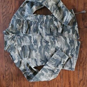 Aqua Camo Jacket Size Small